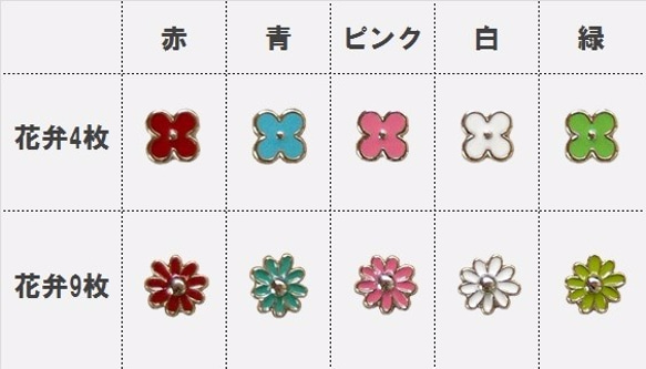 手縫いのキーホルダー with 花柄カシメ（革色：チョコ × カシメ：白・4弁）【受注生産】【送料込み】 3枚目の画像