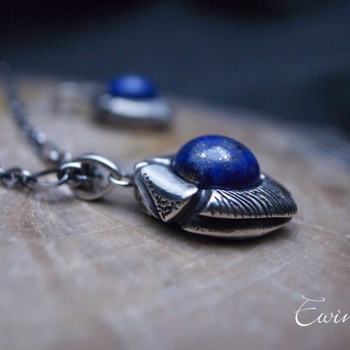 石スカラベ】限定ペンダント（チェーンなし）（ラピスラズリ/エジプト