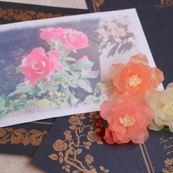 玫瑰胸針 (Catherine Deneuve)*玫瑰玫瑰單朵花花胸花 淡雅橙紅色 第6張的照片