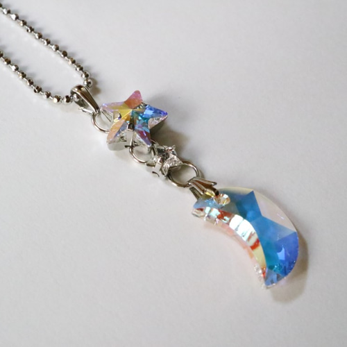 日本未入荷 Girlscrew Blue Moon ブルームーンネックレス/ 3色 0_8db413c4a786831770698695f9af