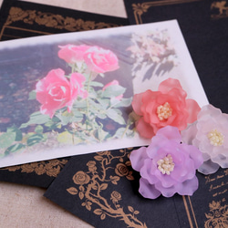 玫瑰胸針(伊麗莎白女王)*Rose Rose Single Bloom Flower Corsage Light Elegant 第6張的照片