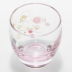 桜ハンドメイド　うすさくら　酒杯（丸） 3枚目の画像