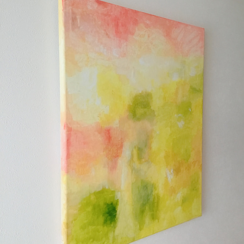 Therapy Art 水彩画 原画 ホルベイン 木枠キャンバス F12 絵画 OTOWA