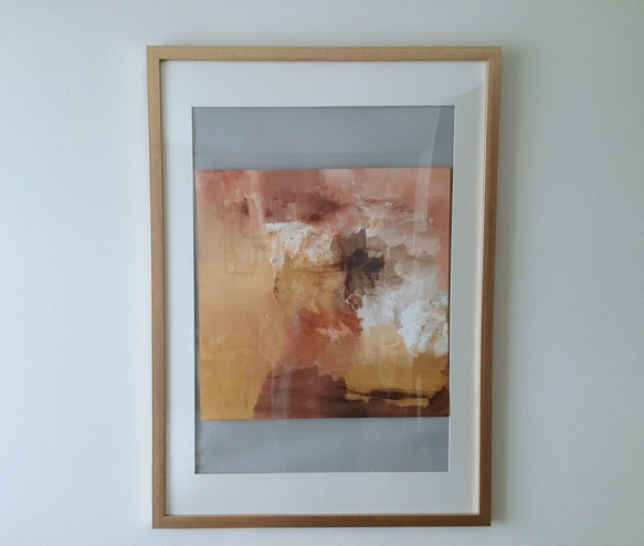 Therapy Art 水彩画 原画 ホルベイン 色紙大判サイズ 絵画 OTOWA