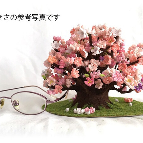 つまみ細工 桜の木 その他インテリア雑貨 ももさづは 通販