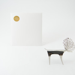 PLEASANT |ステンレス鋼Kuailuギフトカードディアカードステンレススチール - ステンレス製3次元鹿の装飾品ギフトカ 3枚目の画像
