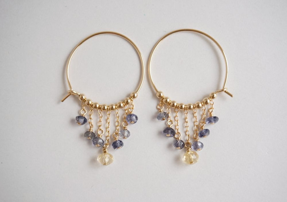 【30%OFF】cinderella - earrings シャンデリアピアス 1枚目の画像