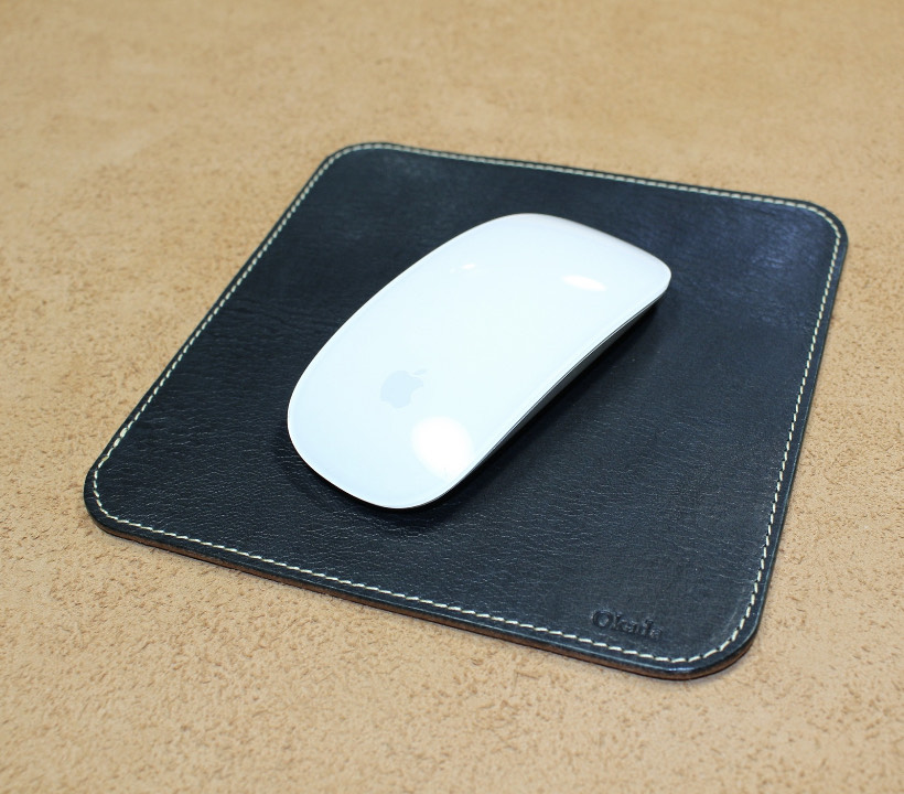 栃木レザーマウスパッド　カラーオーダー、サイズオーダー製作承ります