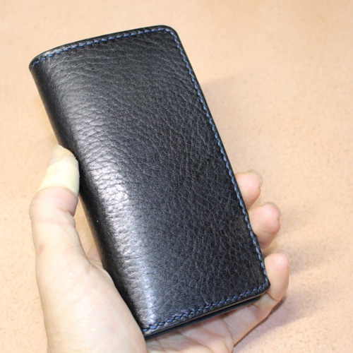 iPhone8,SE2用 手帳型スマホケース 他全機種製作可 栃木レザー 