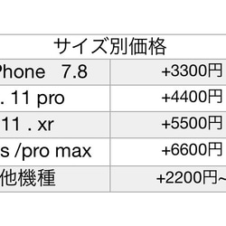 藍染ダイヤモンドパイソン iPhoneSE2.3用　他iPhone15全機種製作可　スマホケース 6枚目の画像