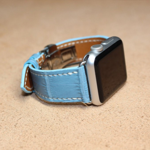 40㎜用Apple Watch（アップルウォッチ）ベルト.44㎜サイズも製作