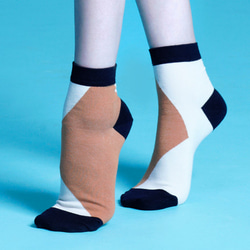棉襪－女生襪子－簡約襪子－短襪 第2張的照片