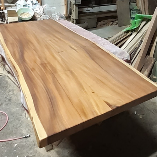 最終価格 ウォールナット 特大 ダイニング テーブル カウンター