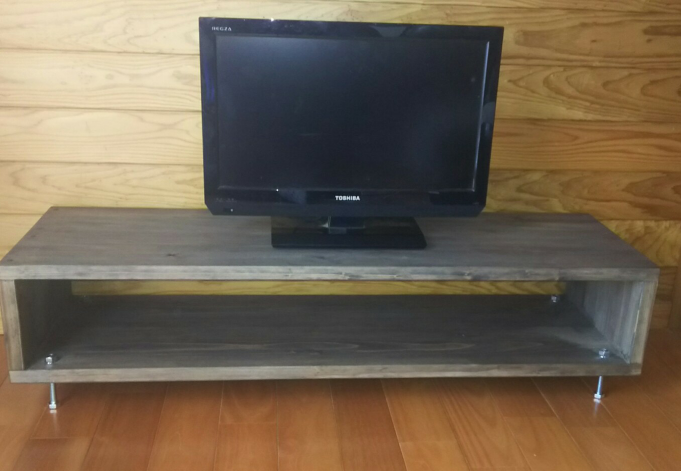 アンティーク風 テレビ台 アイアン