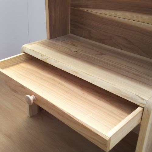 キッズ用 お絵描き机椅子 お勉強机椅子 総無垢 食器・家具 はなはな  