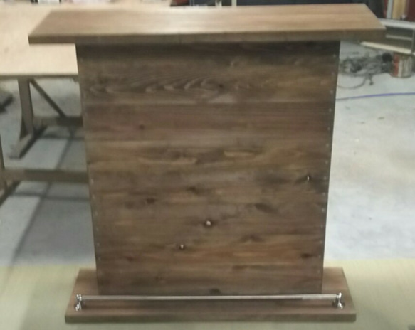 カウンターテーブル レジ台 ウォールナット テーブル - 大都 販売 