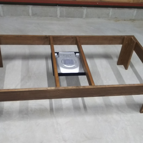 ローテーブル こたつ テーブル 幅広 二枚板 総無垢 ニス