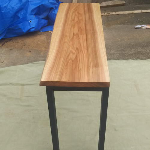 カウンターテーブル 一枚板 テーブル シンブル カウンターテーブル 一枚板 テーブル シンブル