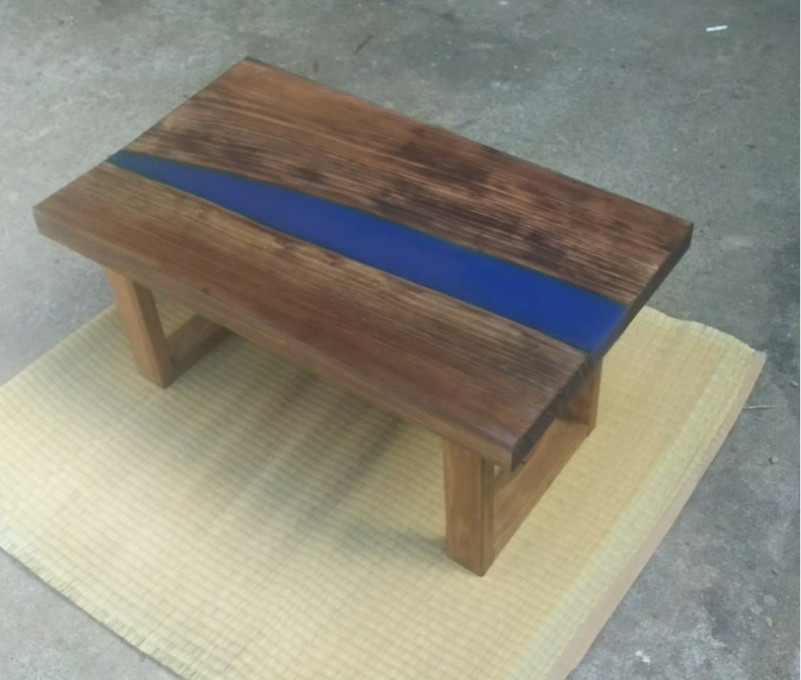 ウッドリバーテーブル ローテーブル