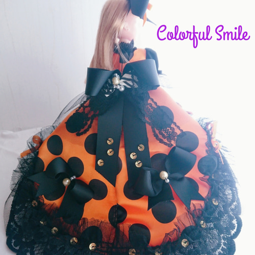 華ドレス【ハロウィンカラーセット】リカちゃんドレス　4着セット 2024年9月～10月】 新製品発売のご案内 | リカちゃんキャッスル