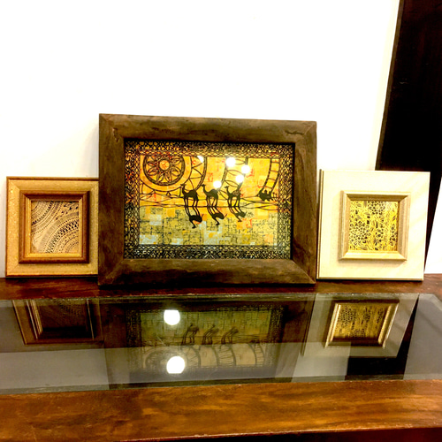 切り絵 ミニ壁飾り タペストリー・壁掛け Kaito Aladdin 通販 8525229