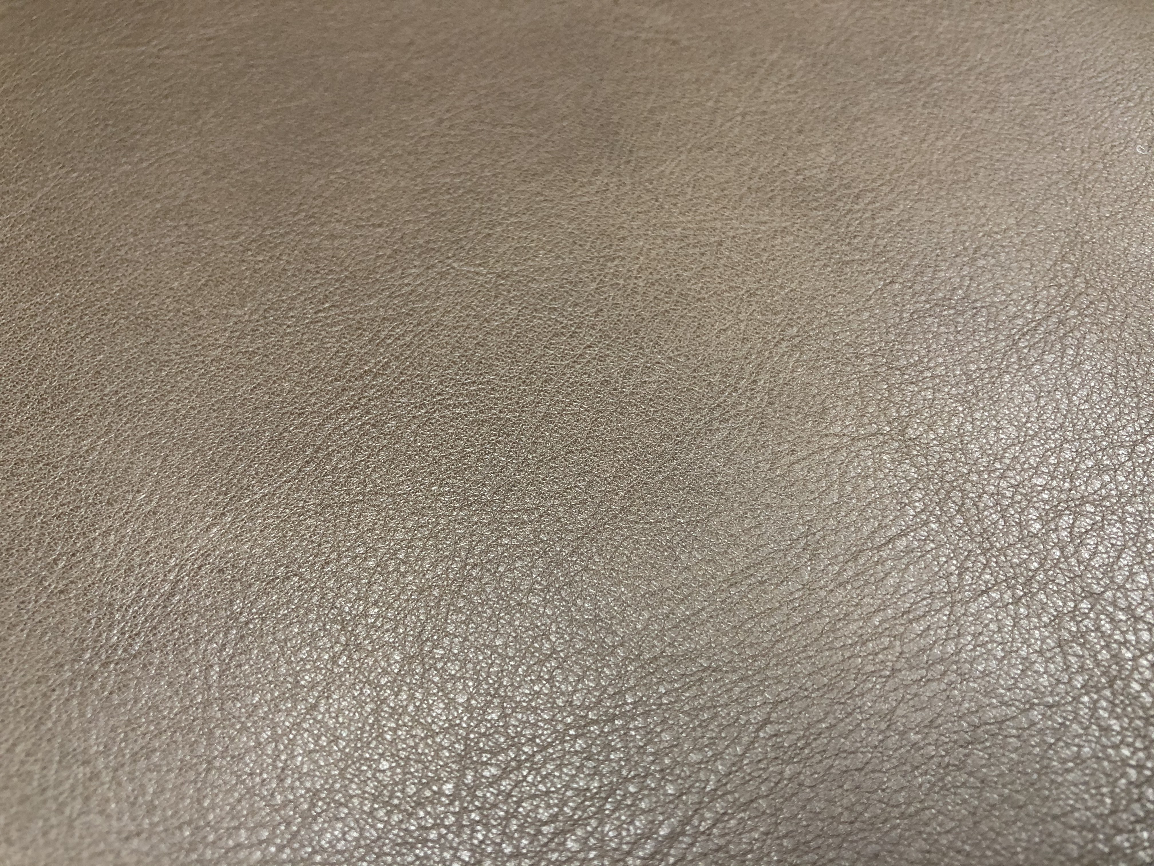 薄手牛革丘染め#オークブラウン 1枚革 264ds