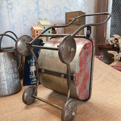 Antique garden/ガーデン オーナメント/ シャビーワゴン/荷車 Antique garden/ガーデン オーナメント/ シャビーワゴン/荷車