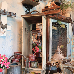 ガーデン雑貨 ガーデンピック&バードケージ フクロウのガーデン