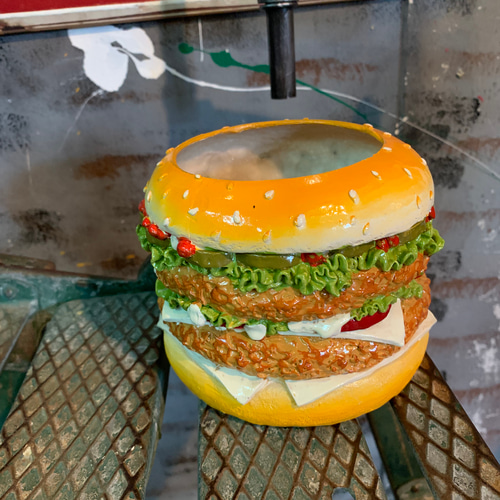 アメリカンダイナー/ ハンバーガー オーナメント/ BURGERS スツール アメリカンダイナー/ ハンバーガー オーナメント/ BURGERS スツール