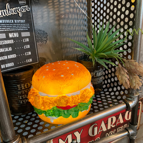 アメリカンダイナー/ ハンバーガー オーナメント/ BURGERS スツール アメリカンダイナー/ ハンバーガー オーナメント/ BURGERS スツール