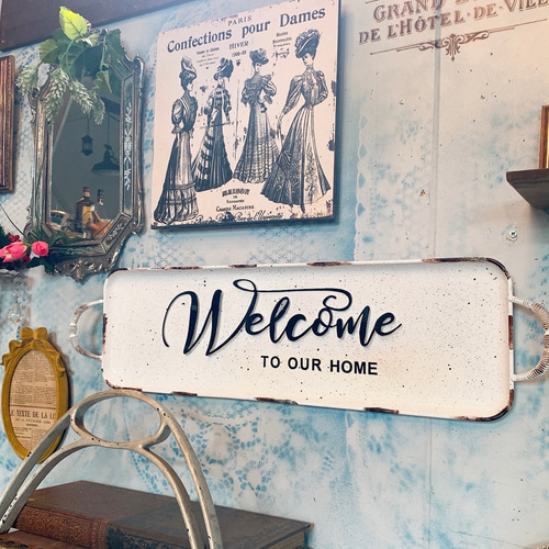 アンティーク調 店舗什器/ 壁掛け式 