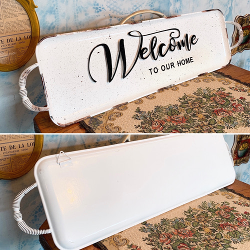 アンティークなお店 おしゃれなウェルカムボード 壁掛け看板 Ver.2 アンティークなお店 おしゃれなウェルカムボード 壁掛け看板 Ver.2