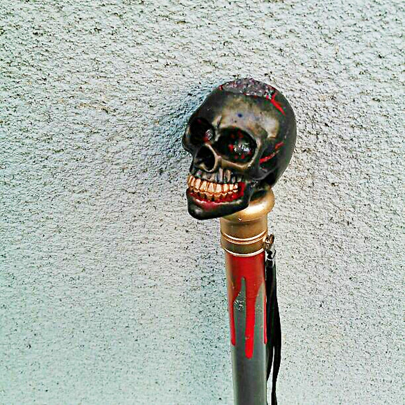 スカル・ヘッドステッキ | nalans.com