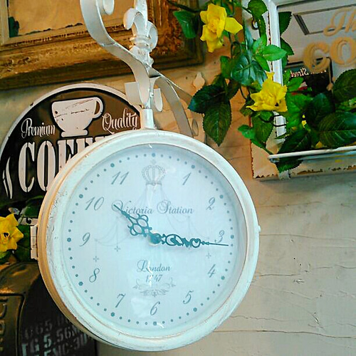 フレンチアンティーク調 ウォールデコレーション クロック 壁掛け時計 HW フレンチアンティーク調 ウォールデコレーション クロック 壁掛け時計