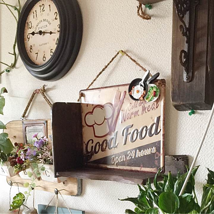 ブリキ看板 インテリアプレート sewing room ミシン ZGR