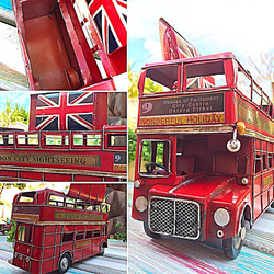 ロンドンバス/
ディスプレイ プランター（b）
#インテリア小物
#アンティーク
#ユニオンジャック
#UK 4枚目の画像