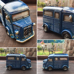 CITROEN Style
BLUE Wagon/
ディスプレイ プランター/
（シャビーブルー）
#店舗什器 3枚目の画像