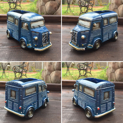 CITROEN Style
BLUE Wagon/
ディスプレイ プランター/
（シャビーブルー）
#店舗什器 4枚目の画像