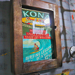 アメリカン Style/
《Hawaii》ハワイ/
KONA SURF SHOP/
サインボード LED 電飾看板/ 1枚目の画像