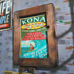 アメリカン Style/
《Hawaii》ハワイ/
KONA SURF SHOP/
サインボード LED 電飾看板/ 2枚目の画像