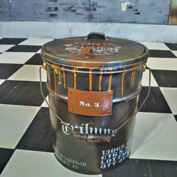 値下げ⭐︎ビンテージ　ペール缶　インダストリアル 0_370652fce0fd720b7e6a10555404