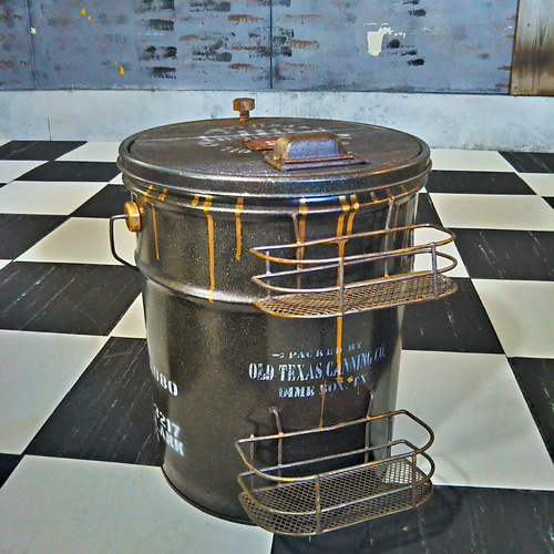 ペール缶　スツール　カスタムペイント ペール缶 スツール カスタムペイント