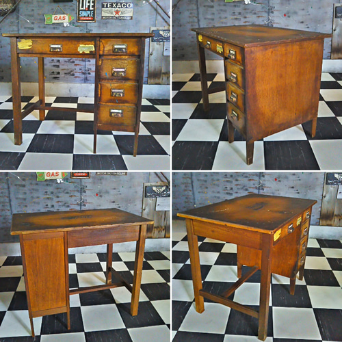 ハンドメイド　机　古道具 0_cd4ca863f260aa355b4059bc1e08
