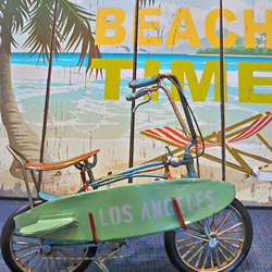 Old New！！ アメリカン Bicycle/  カリフォルニア サーフ自転車/ #店舗什器 自転車 #レトロ #ミニ 1枚目の画像