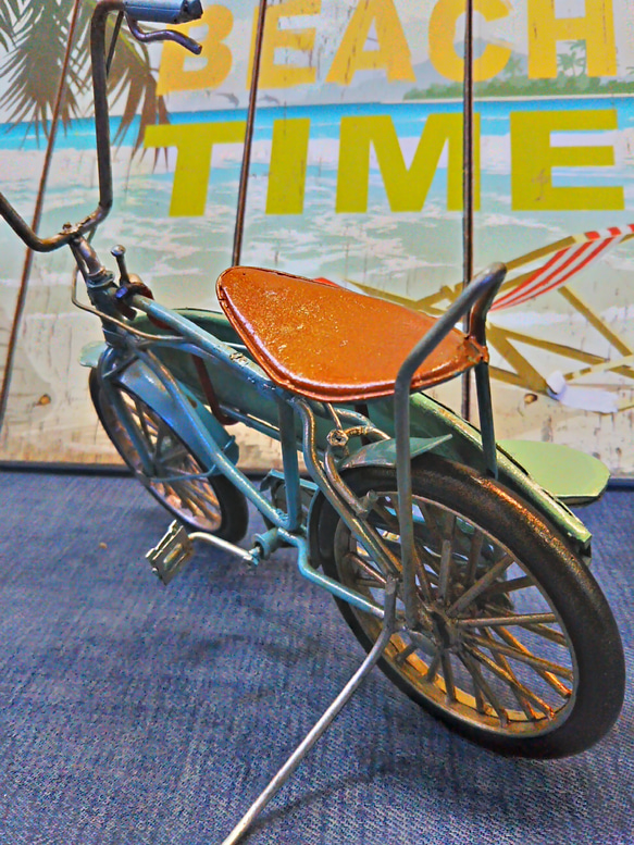 Old New！！ アメリカン Bicycle/  カリフォルニア サーフ自転車/ #店舗什器 自転車 #レトロ #ミニ 5枚目の画像