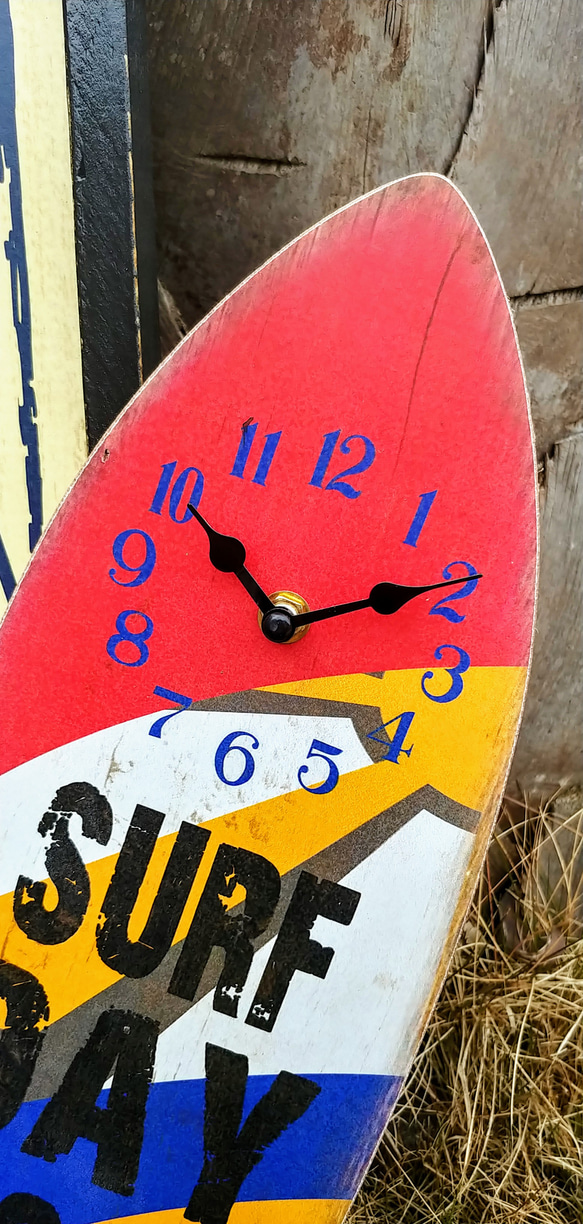 Old New！！ アメリカン SURFシリーズ（3） ウォールデコ & クロック/ #店舗什器 #サンセット #ビーチ 9枚目の画像