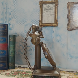 ✢fome九十九里ヤード✢ Antique商材/ レトロディスプレイクロック（1） 《Telephone Clock》　 10枚目の画像