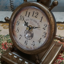 ✢fome九十九里ヤード✢ Antique商材/ レトロディスプレイクロック（2） 《Telephone Clock》　 7枚目の画像
