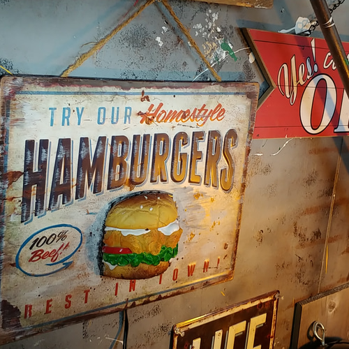 爆買い！ アメリカンダイナー シャビー BURGERS（ハンバーガー） Style/ その他