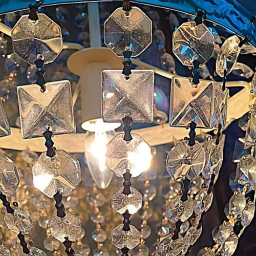 フランスアンティーク クリスタルガラス ドロップ 8点セット 照明器具用 フランスアンティーク クリスタルガラス ドロップ 8点セット